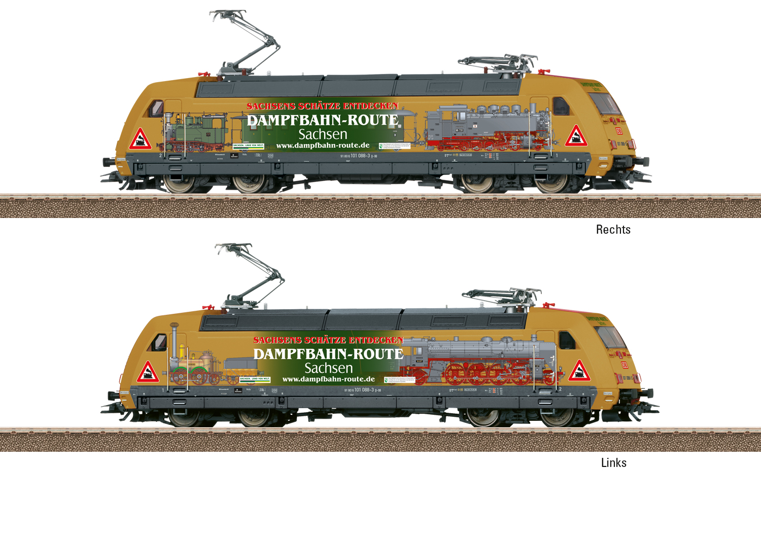 39377 DBAG E-Lok BR 101 Dampfbahn-Route Ep.6