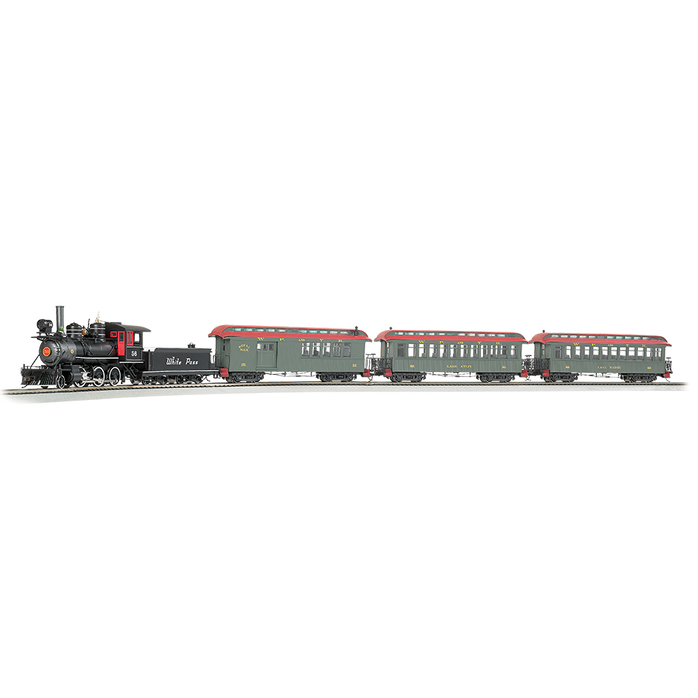 Bachmann USA 25024 White Pass & Yukon Startset Personenzug