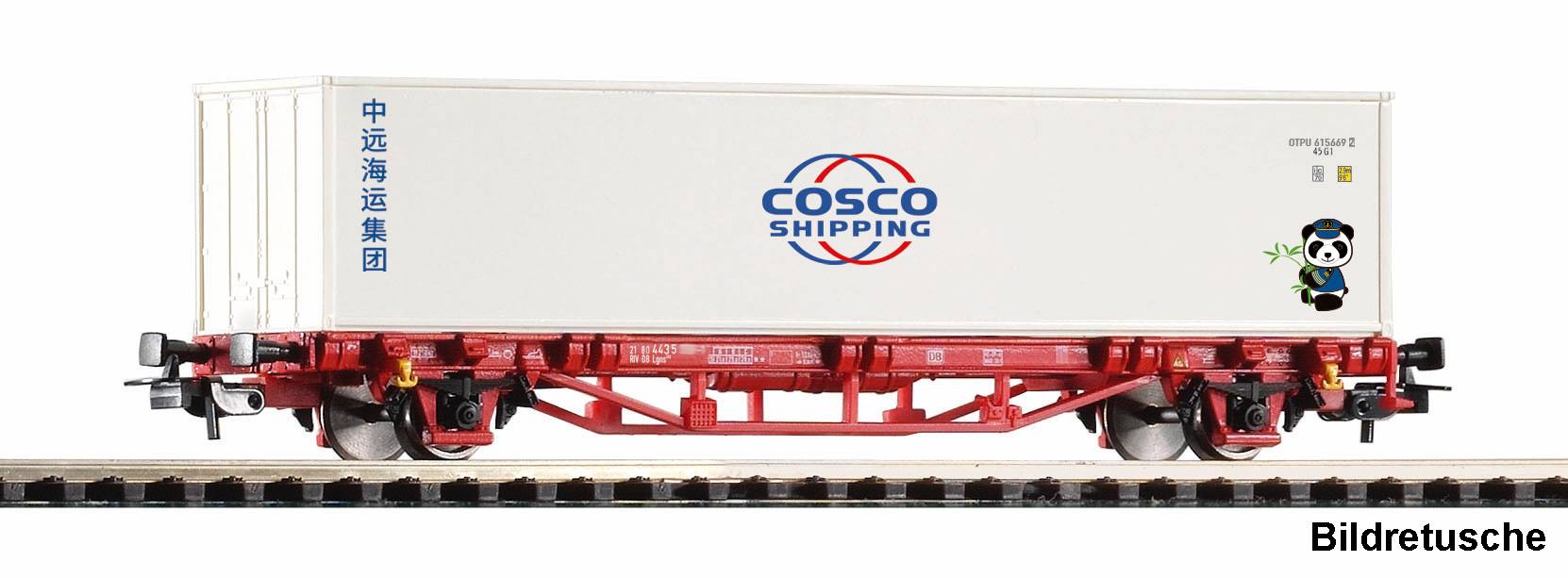 Piko 27749 DBAG Containertragwg. Lgs "Cosco" Ep.6