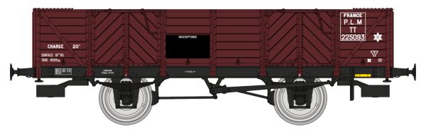 REE Modeles WB-813 PLM offener Güterwagen Ep.2