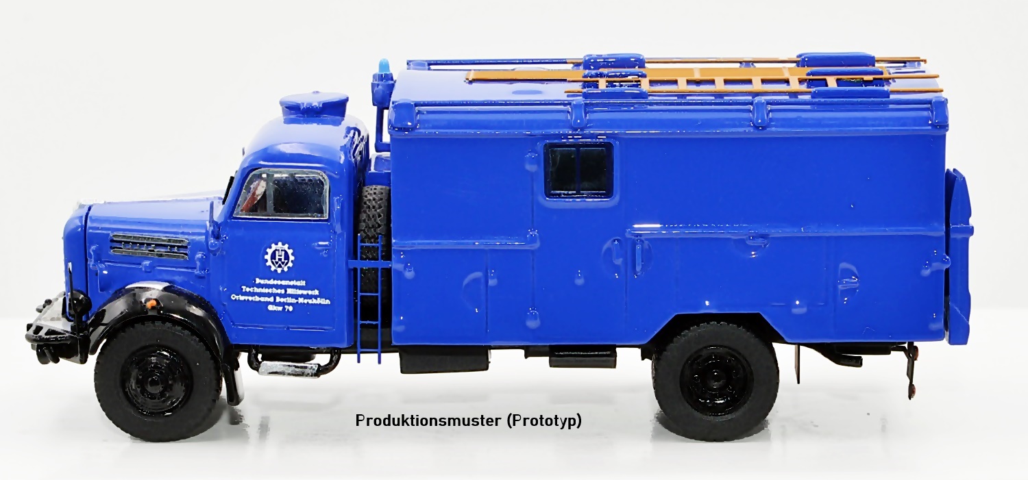 NA99151 Borgward B4500 A/D GKW THW Berlin