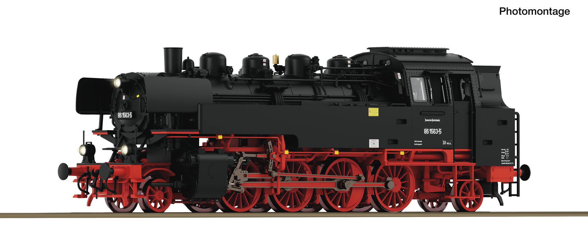 7100032 DR Dampflok 86 1563-5 Ep.4