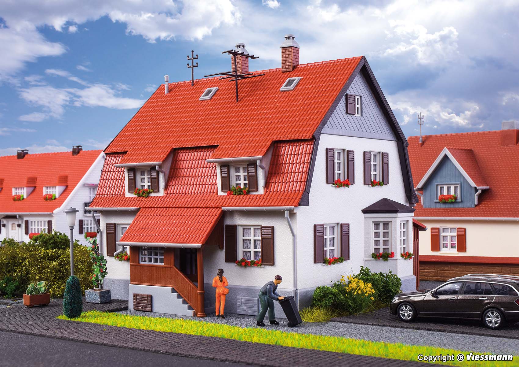 Kibri 38162 Wohnhaus mit Erker
