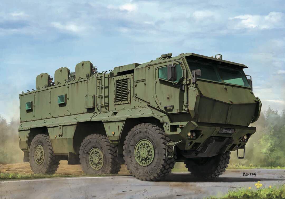 2082 Russian MRAP KAMAZ-63968 'Thyhoon-K'