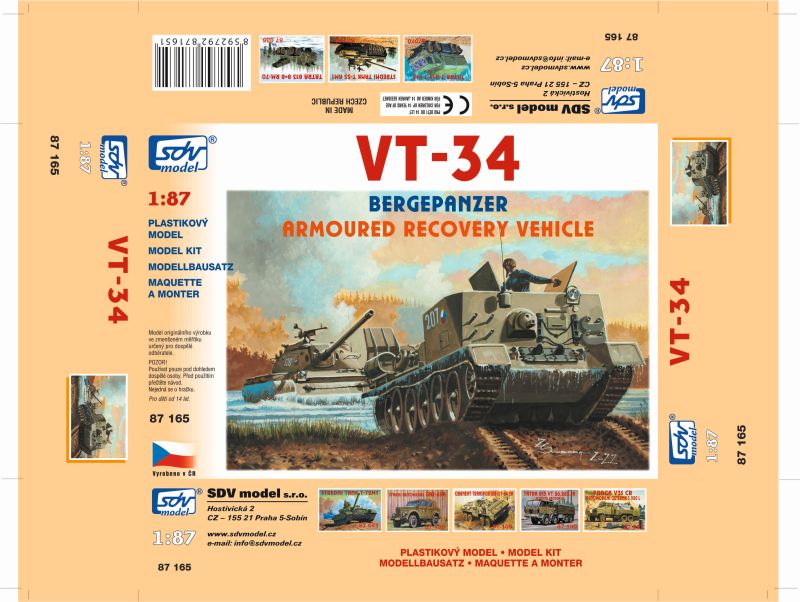 87165 VT-34 Bergepanzer