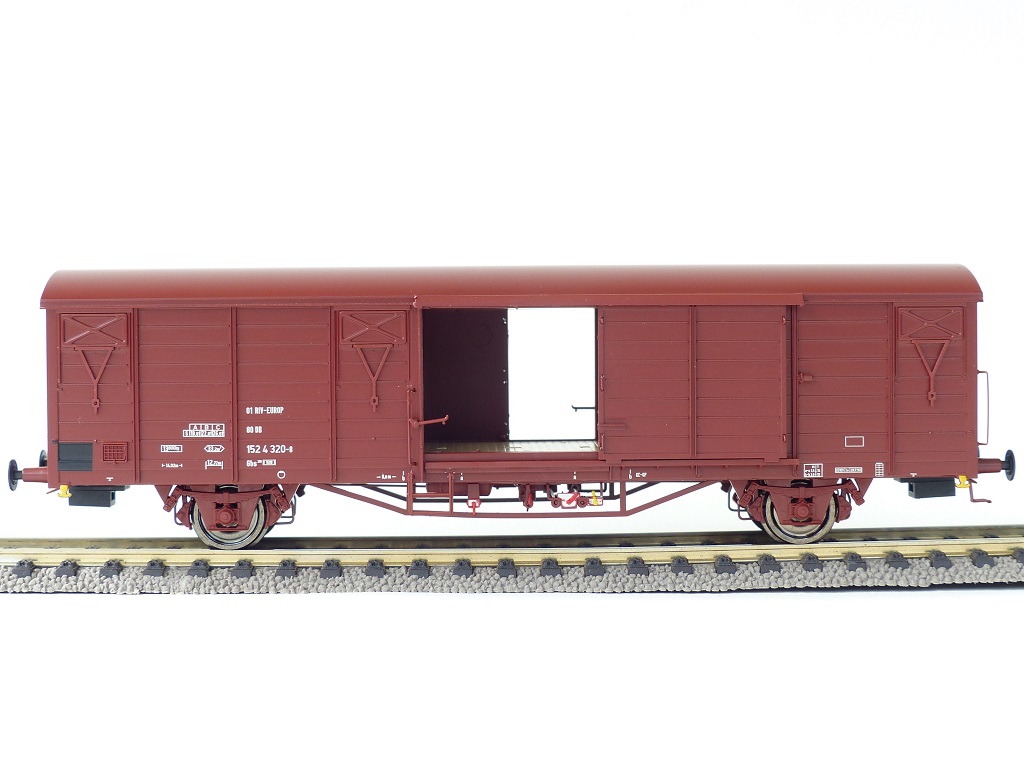 Exact-train 20709 DBAG gedeckter Güterwagen Gbs Ep.6