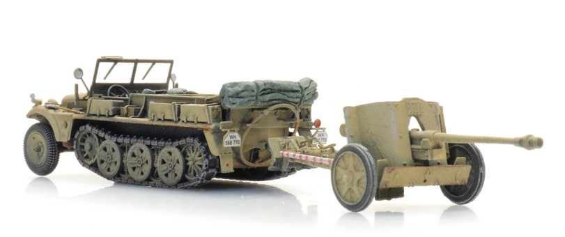 Artitec 6870490 Sd.Kfz.10 & PAK 38 Afrika