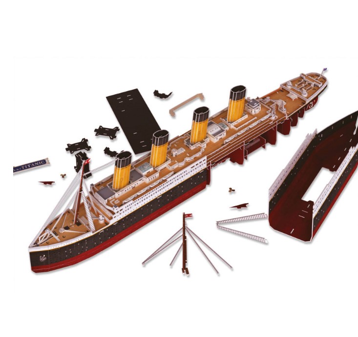 00154 3D Puzzle LED - RMS Titanic