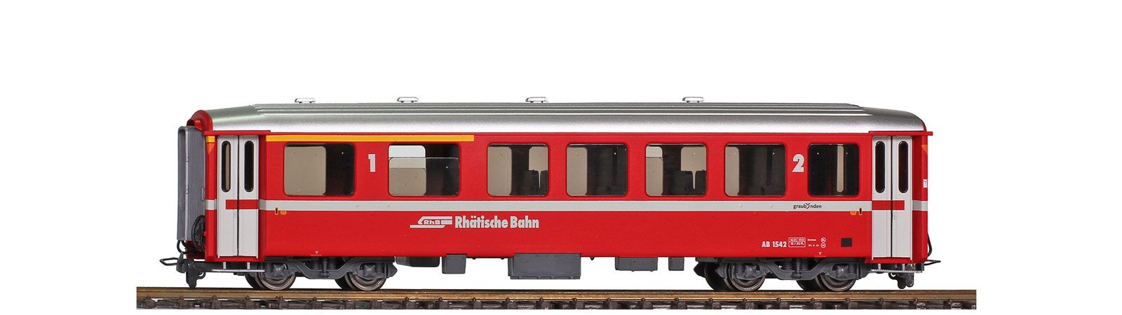 3256162 RhB Personenwg. AB 1542 1./2.Kl. Ep.5/6