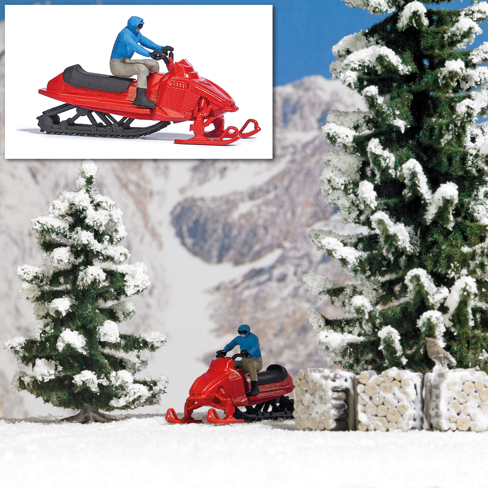 7818 Action-Set: Motorschlitten