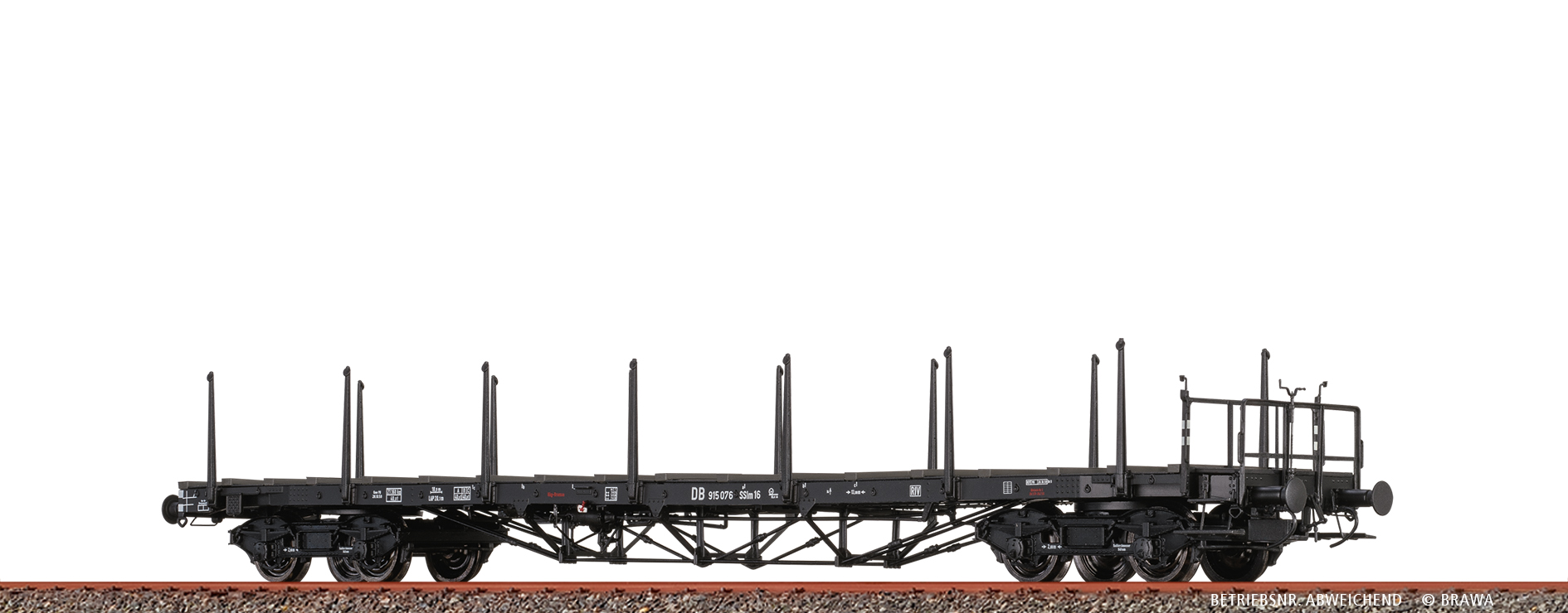 Brawa 51343 DB Güterwagen Schienenwagen Ep.3