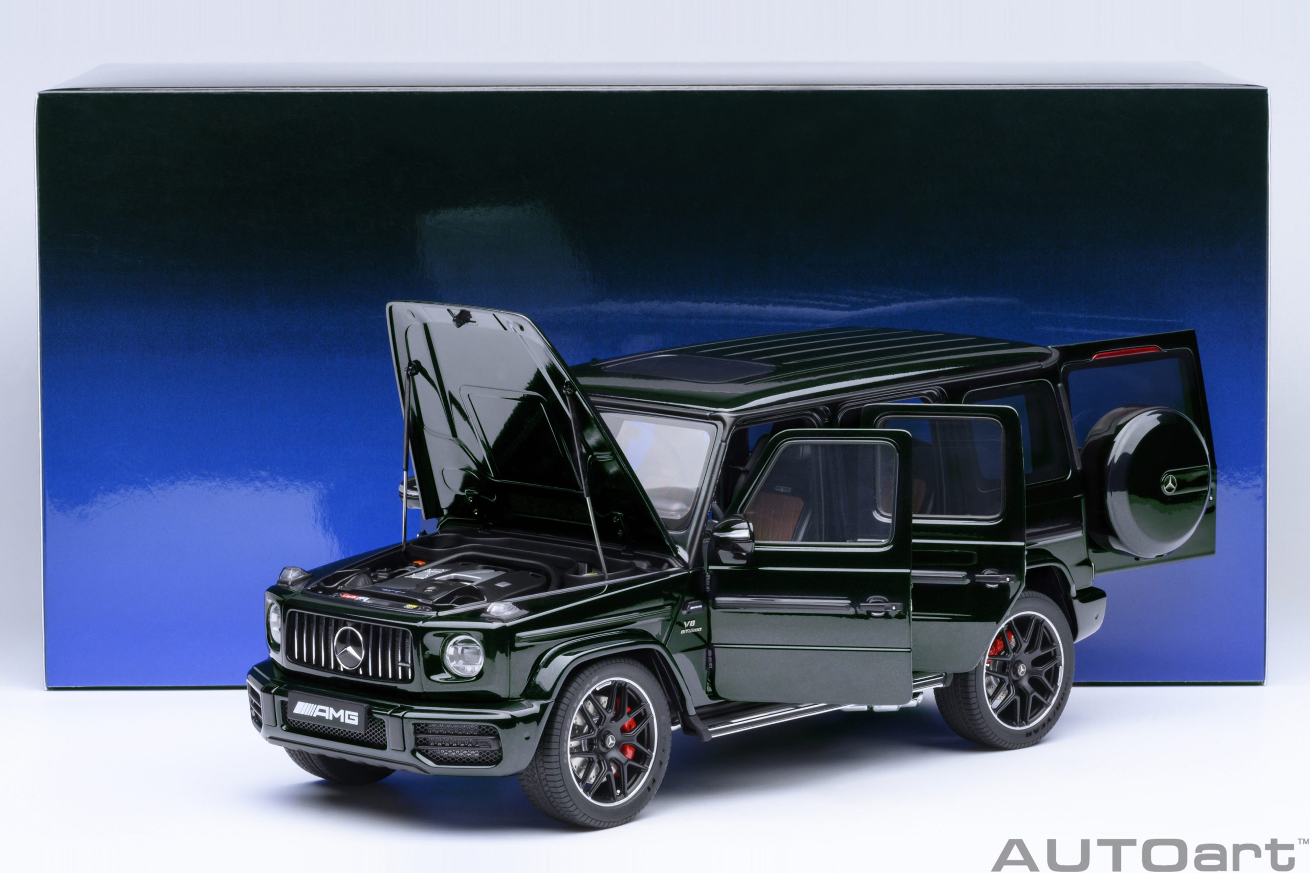 AUTOart 76355 Mercedes-AMG G63 2019 - green metallic