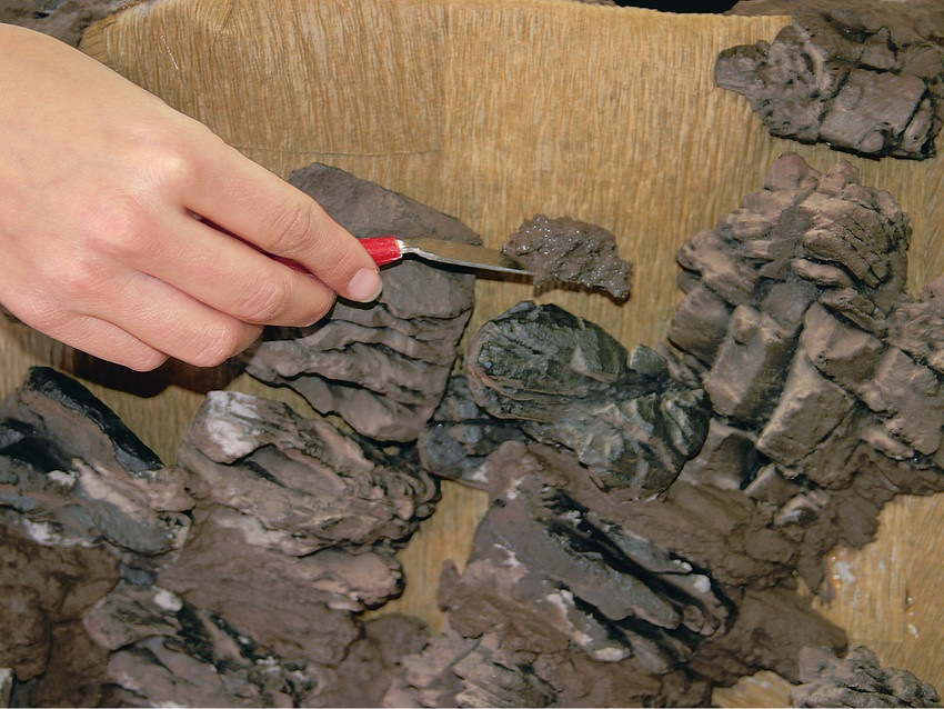 58451 Felsstücke Granit, 5 St.