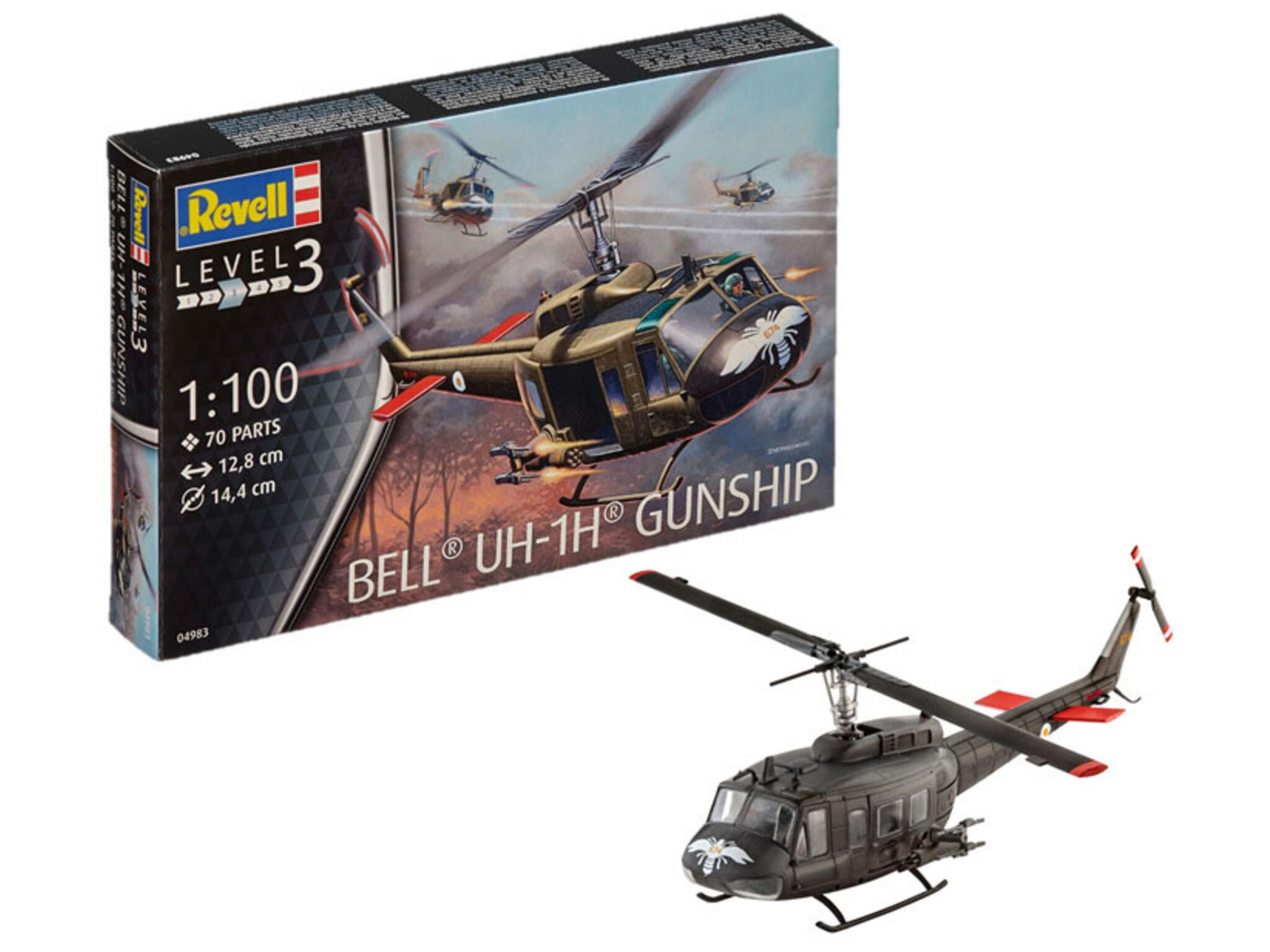 04983 Bell UH-1H Gunship