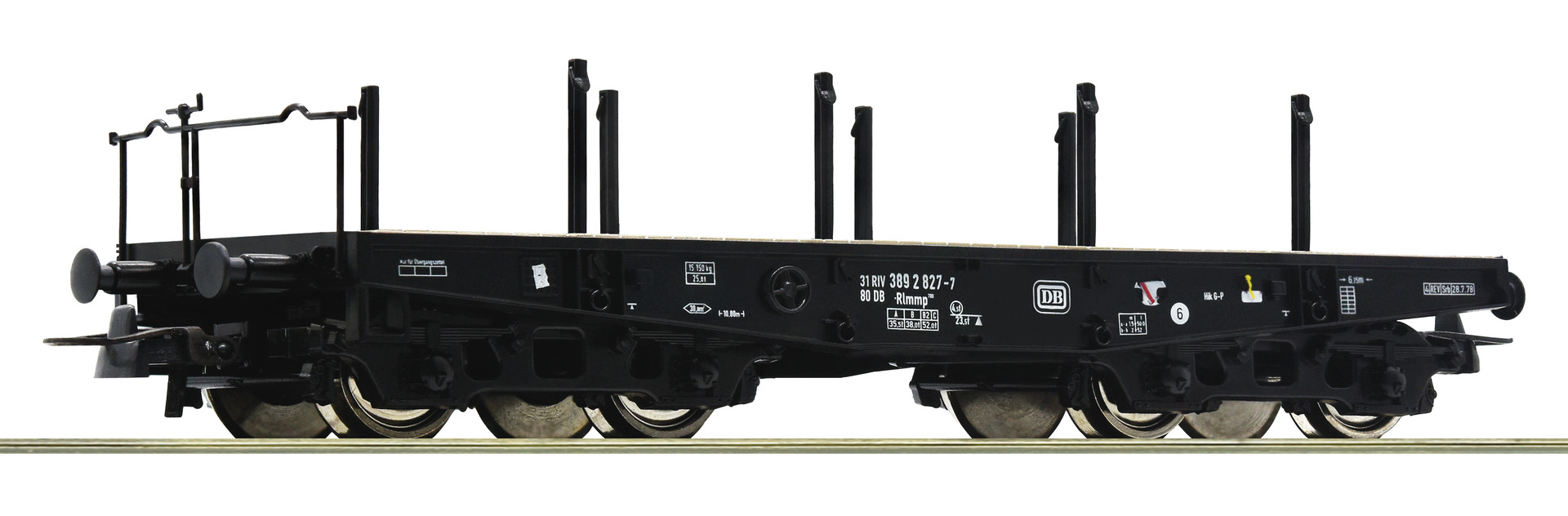 Roco 46380 DB Schwerlastwagen 4-achs. Ep.4