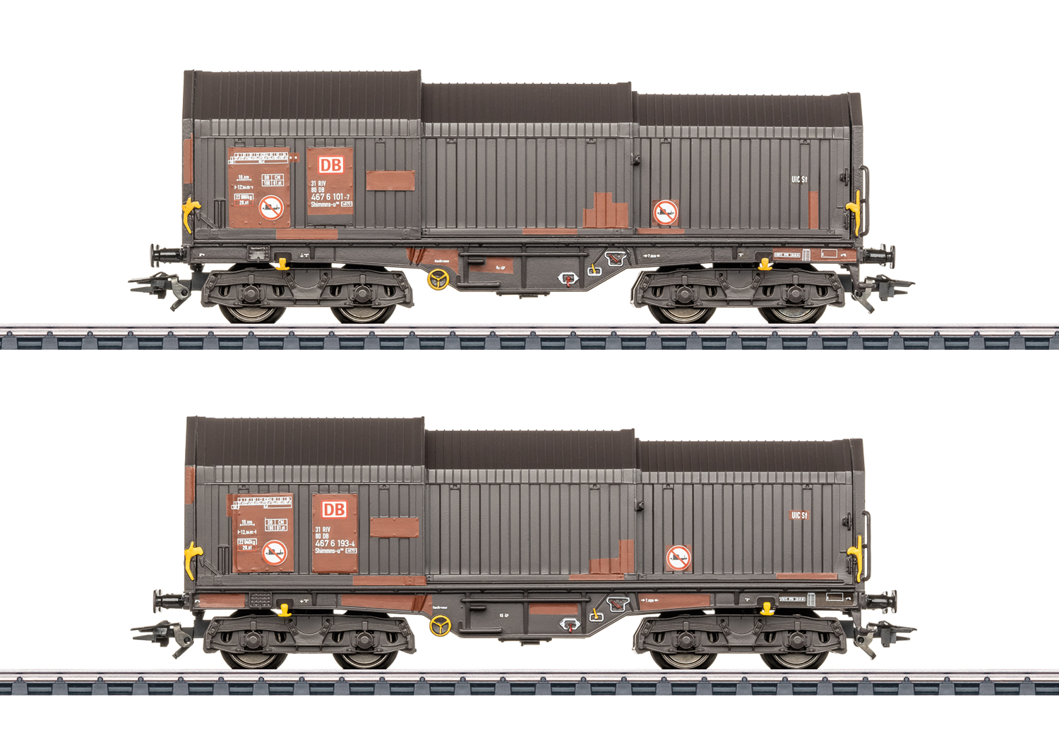 Märklin 46876 DBAG Teleskophaubenwagen-Set 2-tlg. Ep.5