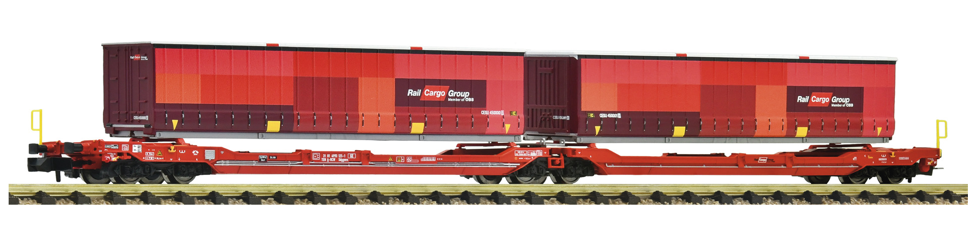 6660133 ÖBB Doppeltaschenwagen T3000 Ep.6