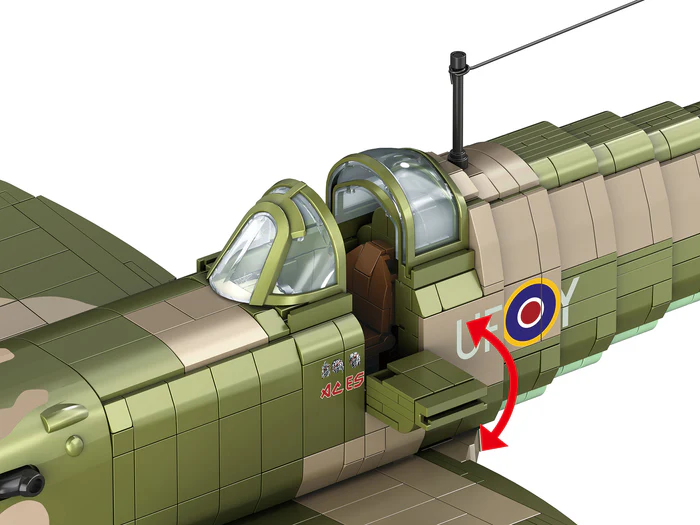 00962 RevellBrick: Iron Maiden Spitfire