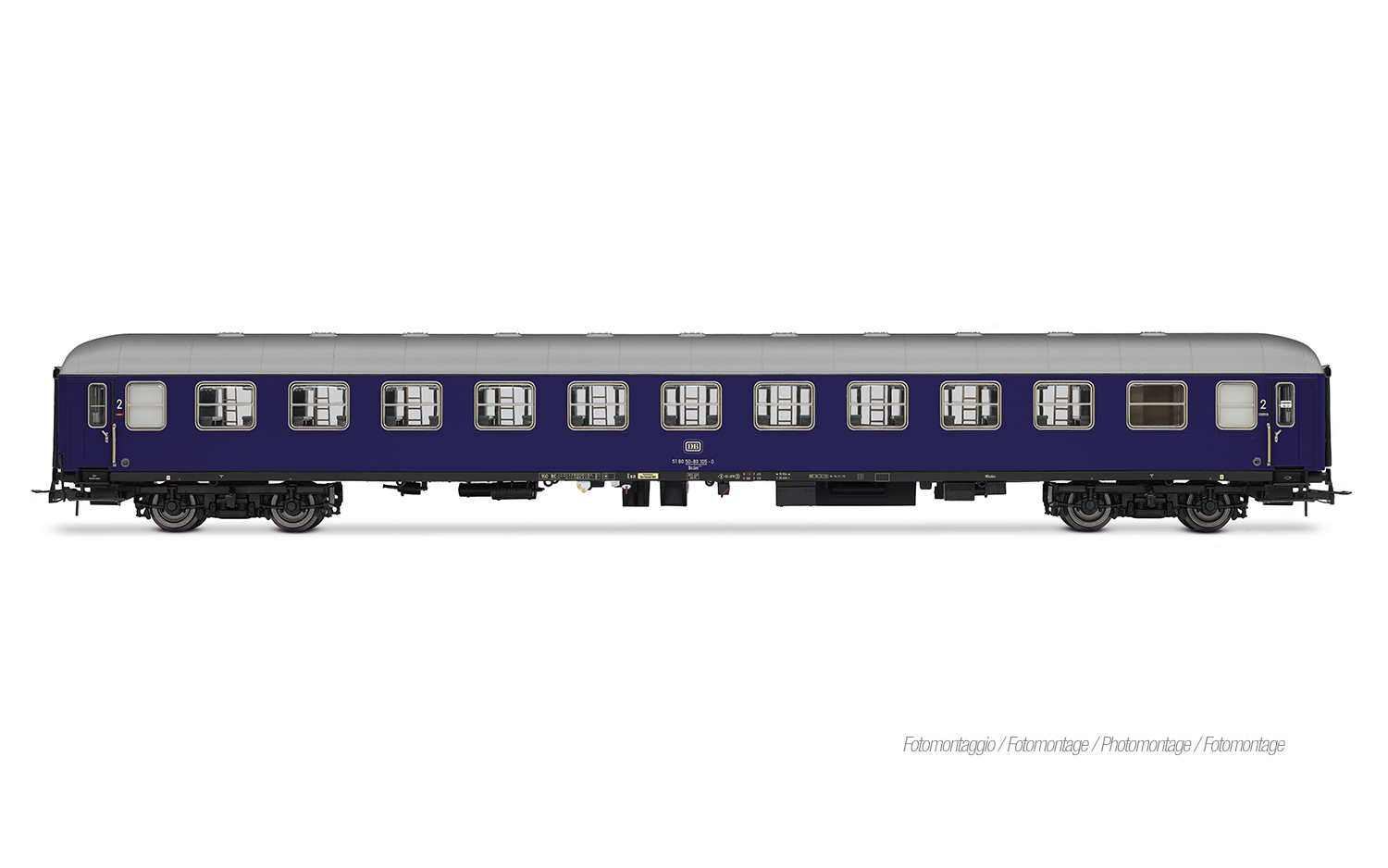 HR4415 DB Liegewagen Bcm243 blau Set 2tlg. Ep.4