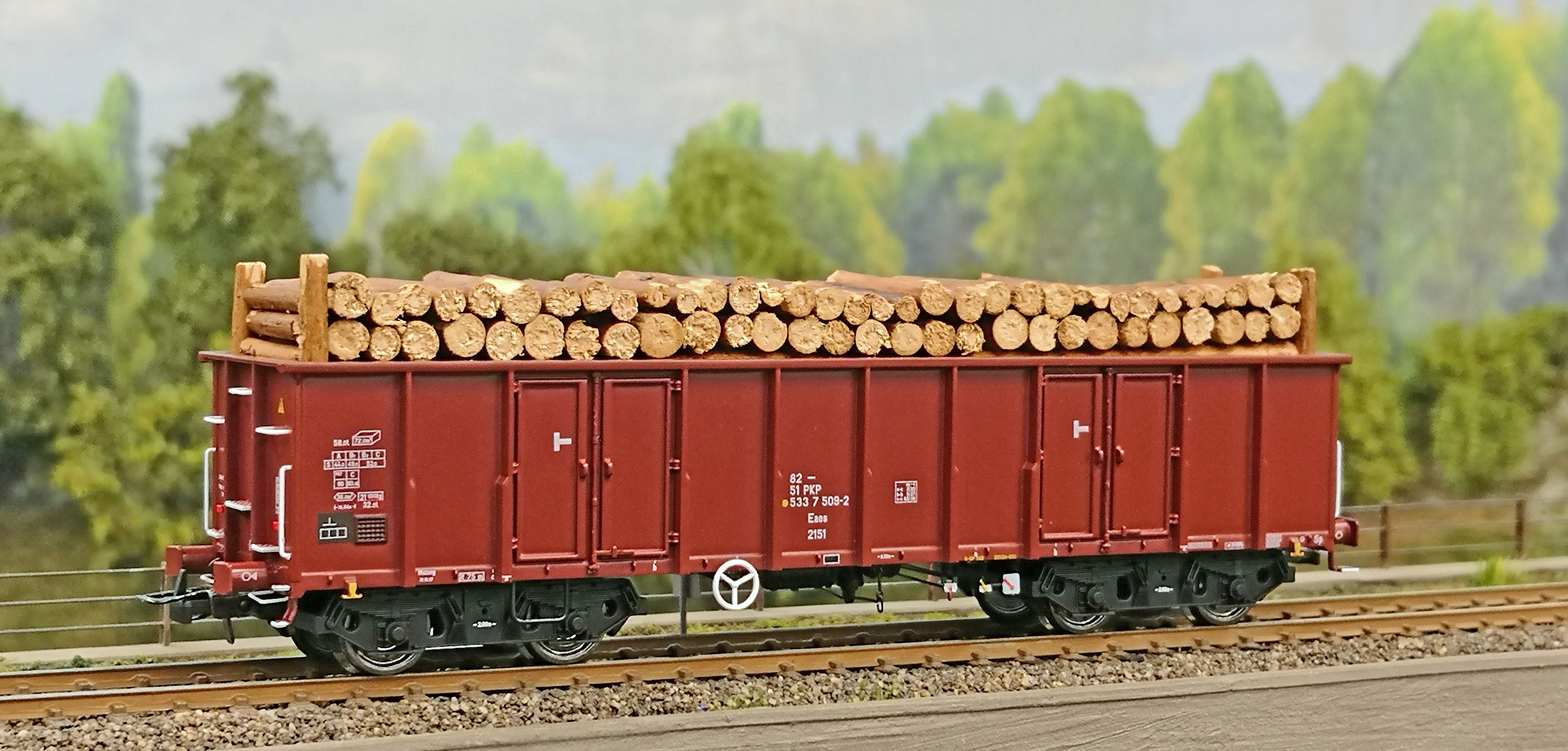 Schlesienmodelle 408001 PKP Cargo off. Güterwagen Set 3-tlg Ep.5