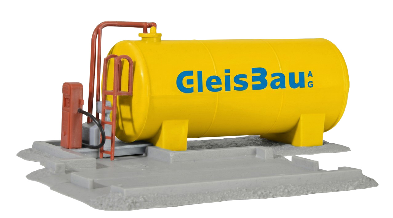 39258 H0 Dieseltankstelle GleisBau