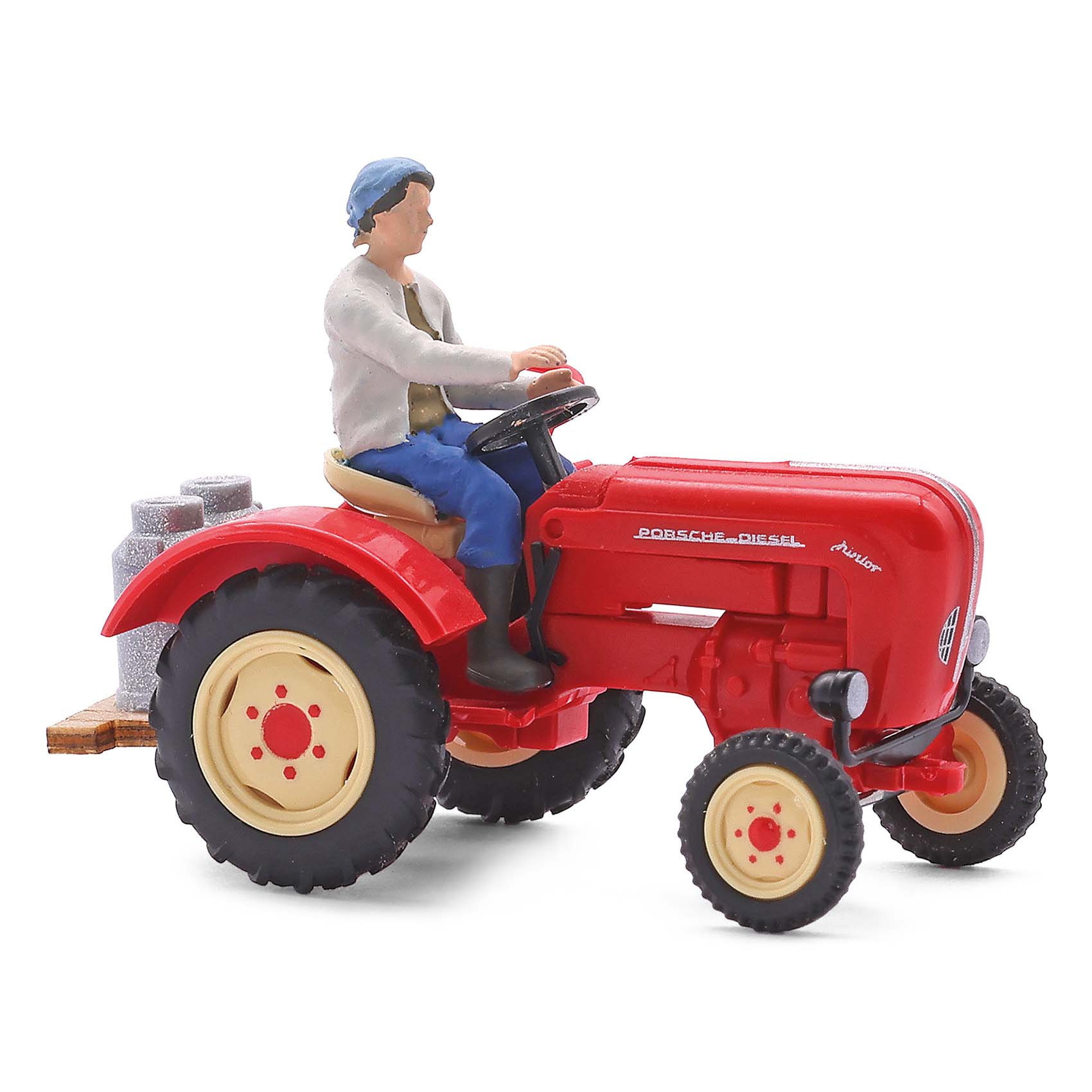 50013 Traktor Porsche m. Bäuerin