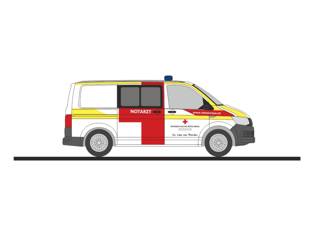 53981 VW T6.1 Bus Notarzt ÖRK Feldkirch