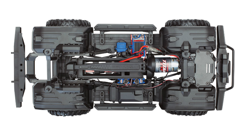 TRAXXAS TRX82016-4 TRX-4 4x4 Kit 1/10 Scale-Crawler Brushed