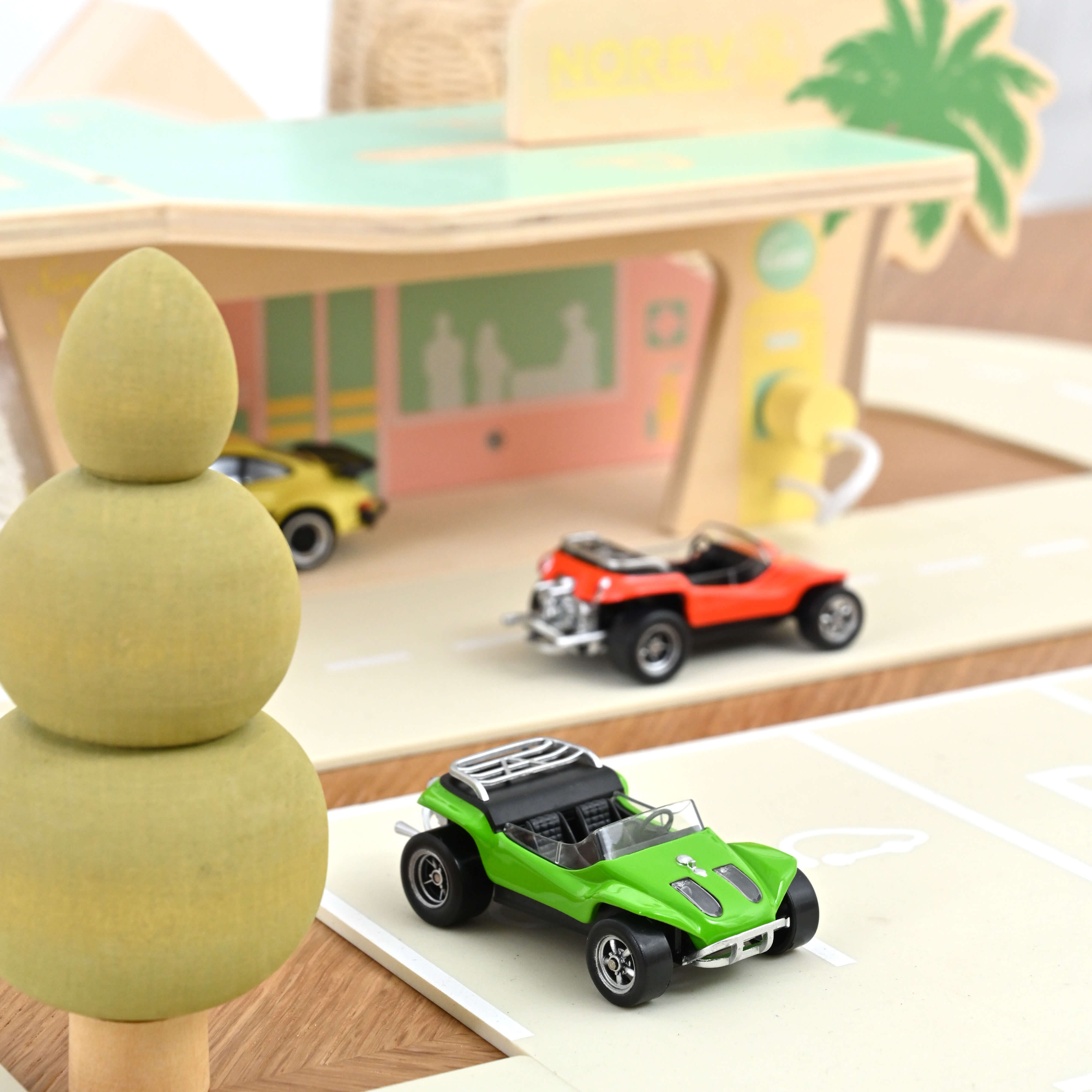 Norev 841106 JetCar: Con-Ferrr Dune Buggy green(1968)