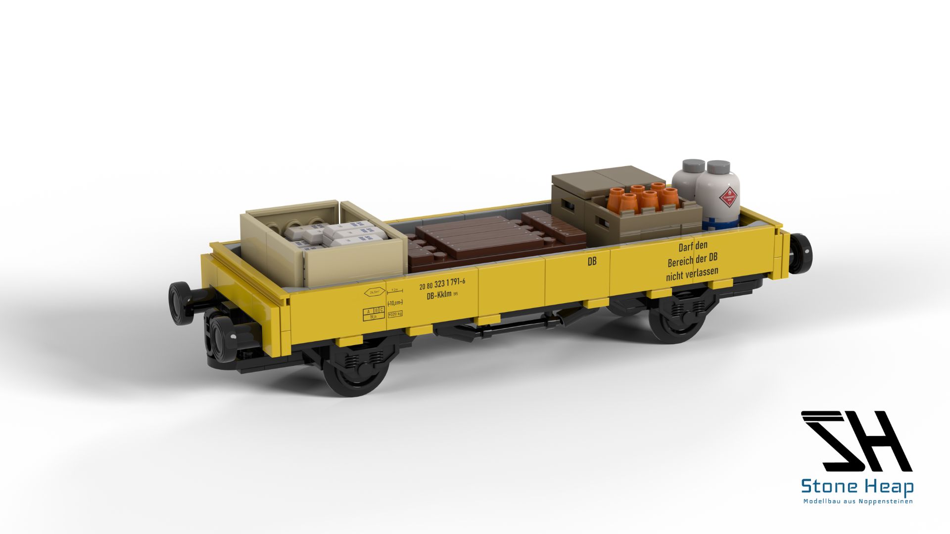 SH-3024 DB Niederbordwagen Kklm 505