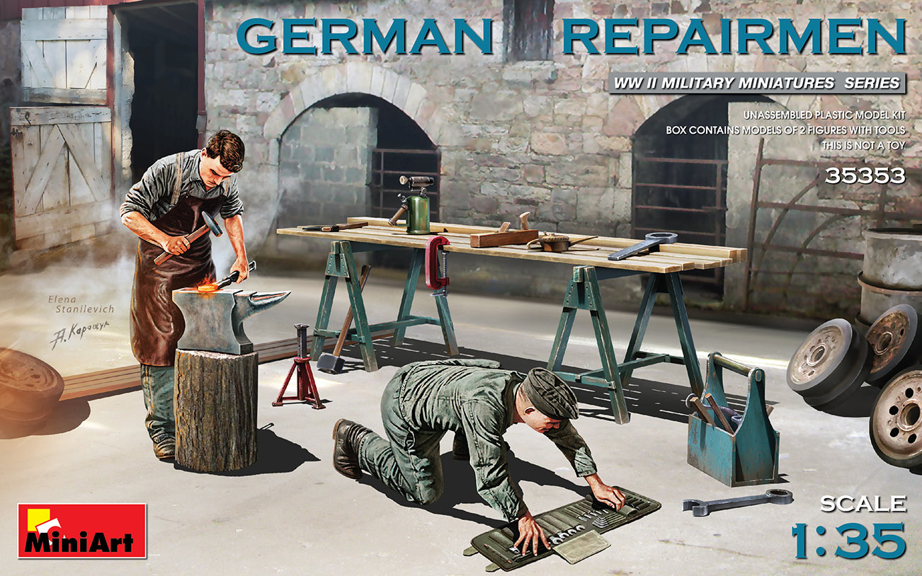 35353 German Repairmen - Handwerker