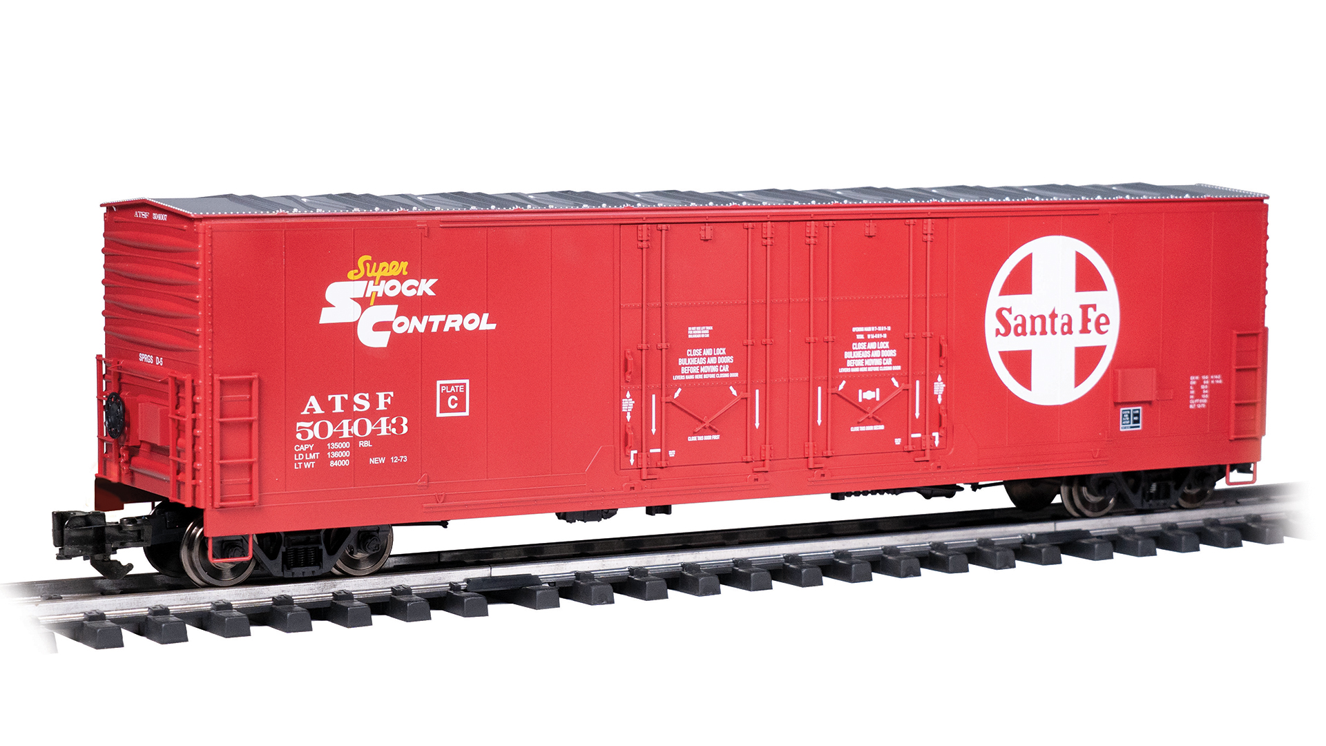 93570 53' Evans Box Car - ATSF #504043