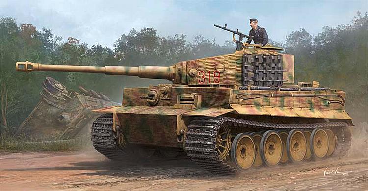 759539 Tiger I (Med. Production) w/Zimmerit