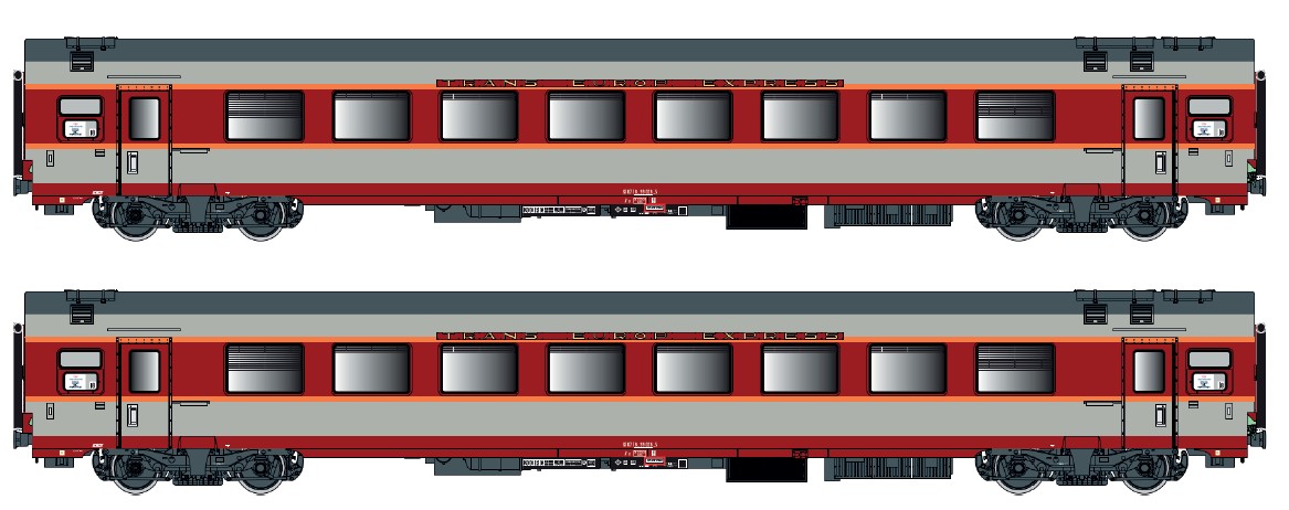 40077DC SNCF GC Personenwagen-Set A8u Ep.4