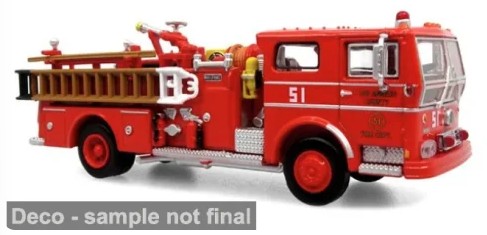 IR87-0536 Ward LaFrance Ambassador Fire Engine