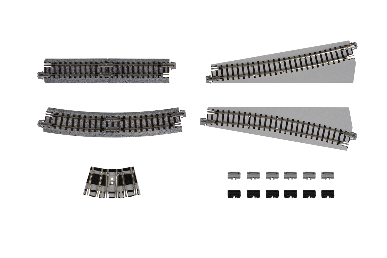 Kato 20-286 Anschlussgleis-Set (gebogen)