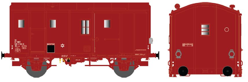 E51.00.16 SNCF Packwagen 2-achs Ep.4
