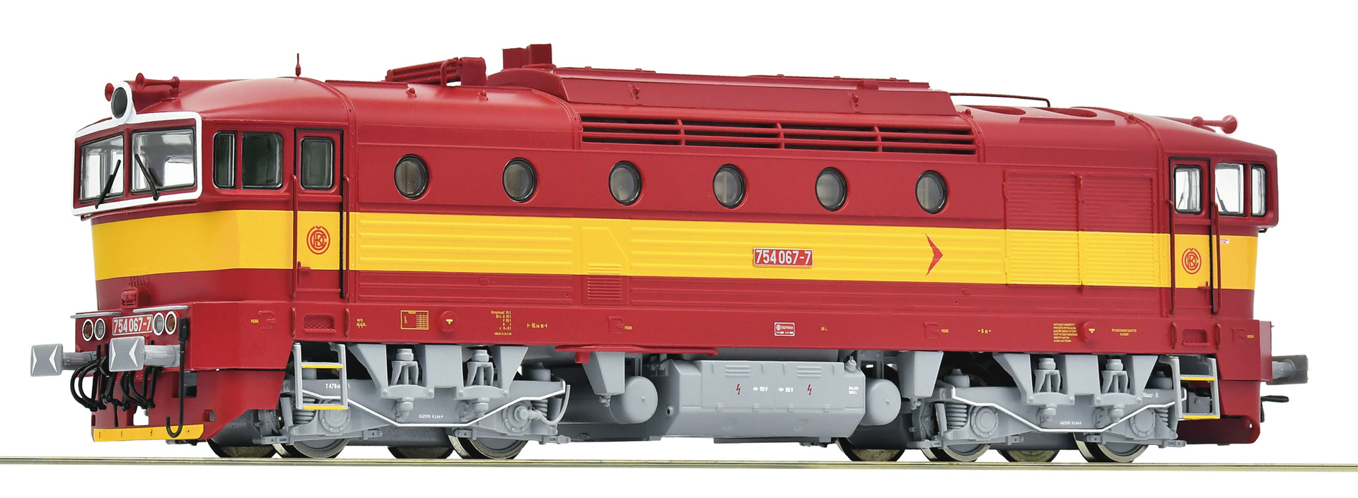 7300055 CSD Diesellok Rh 754 Ep.4/5