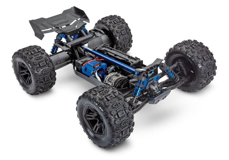 TRX95096-4-BLUE SLEDGE 4x4 belted blau 1/8 Monster-Truc