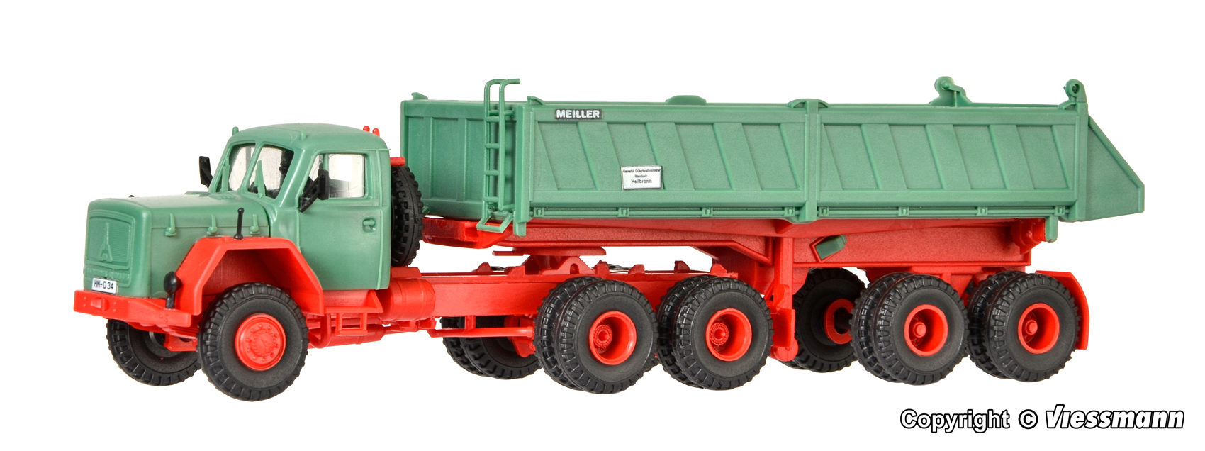 Kibri 14036 Magirus Deutz Meiller Kipp-SZ