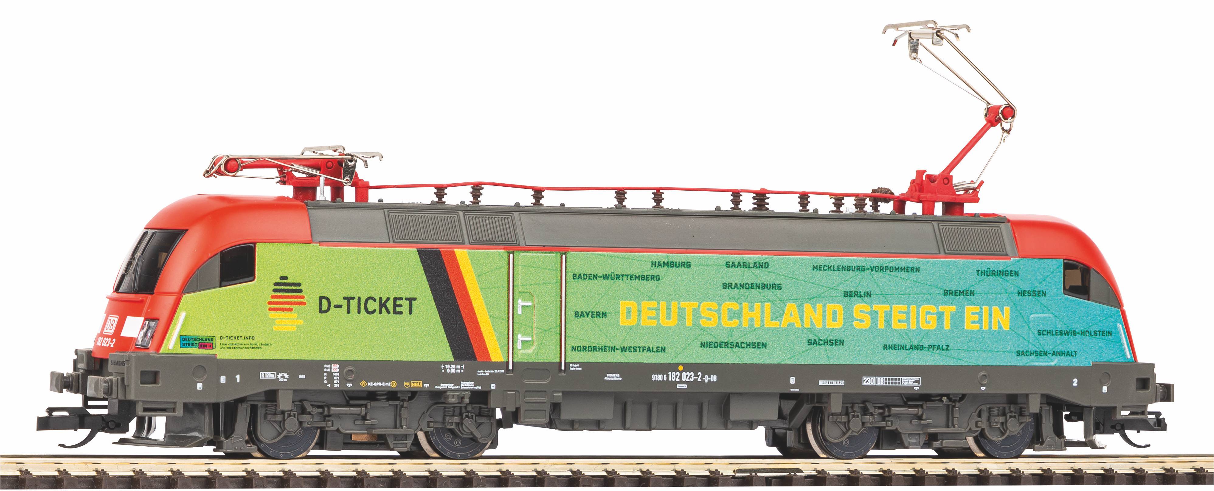 47441 DB AG E-Lok BR 182 Taurus D-Ticket  Ep.6