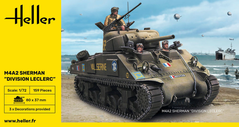 79894 M4A2 Sherman 'Division Leclerc'