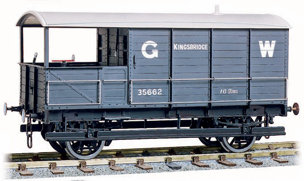 Peco W-601 GWR-Bremswagen 'Kröte'