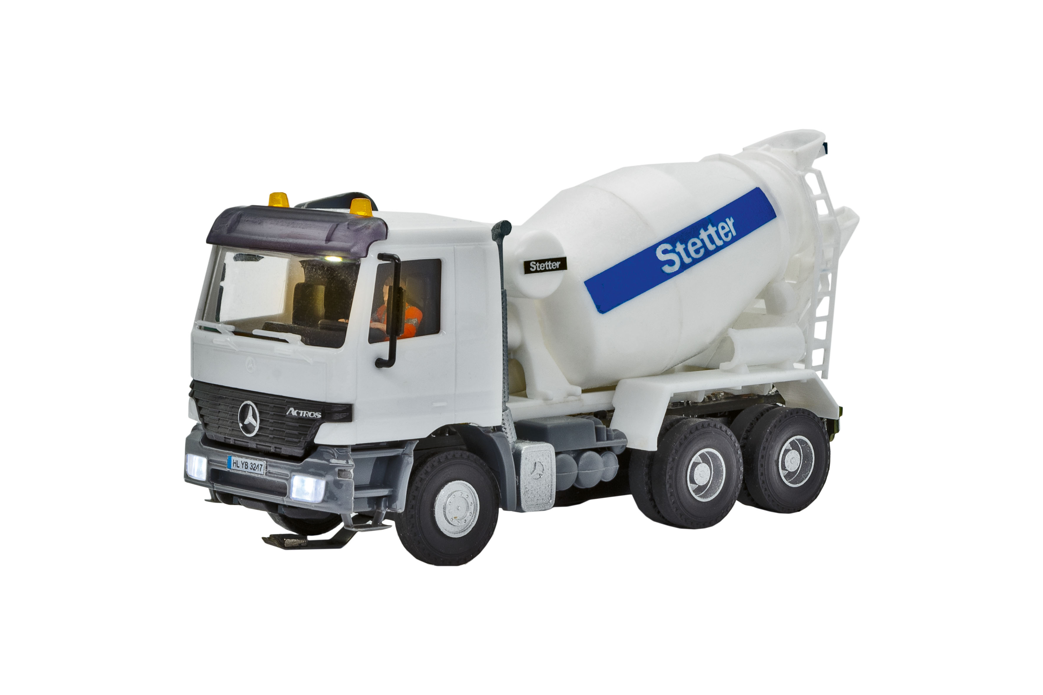 Viessmann 8031 CarMotion: MB Actros Betonmisch-Lkw