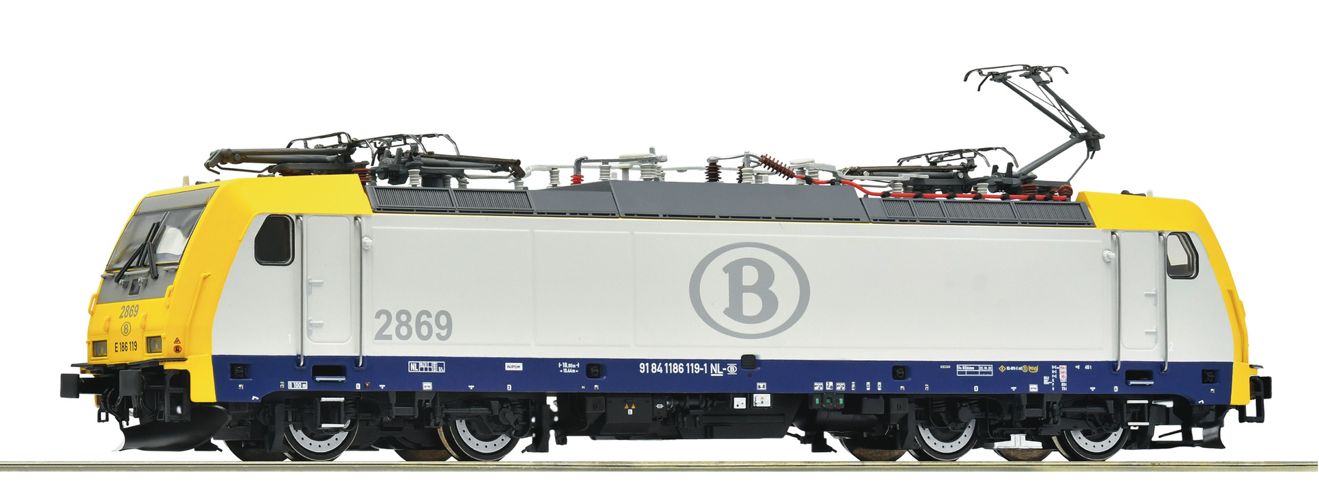 Roco 7520166 SNCB E-Lok 186 119-1 (2869) Ep.6 AC
