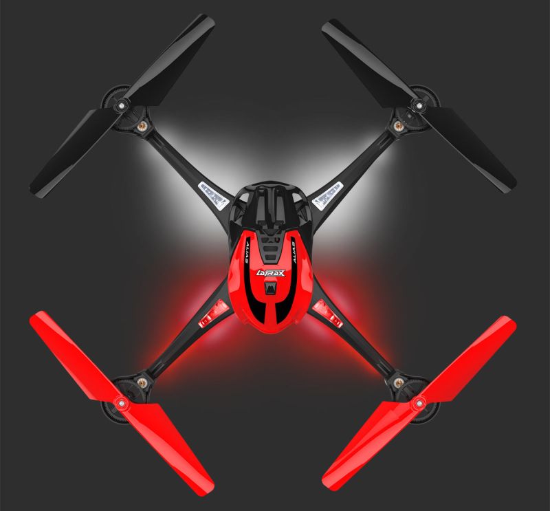 TRX6608RED LaTrax ALIAS rot Quad-Copter Hi-Perform