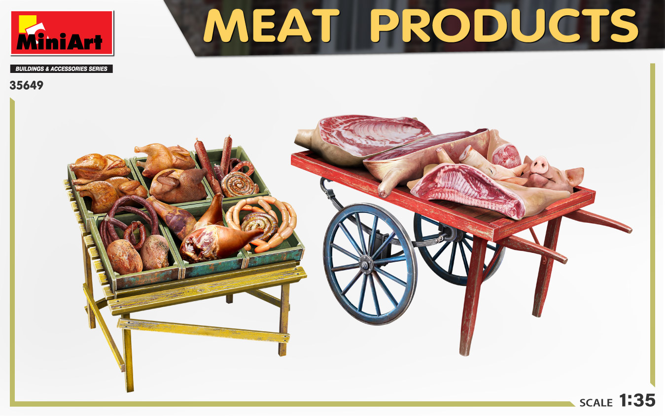 MiniArt 35649 Meat Products / Fleisch Produkte