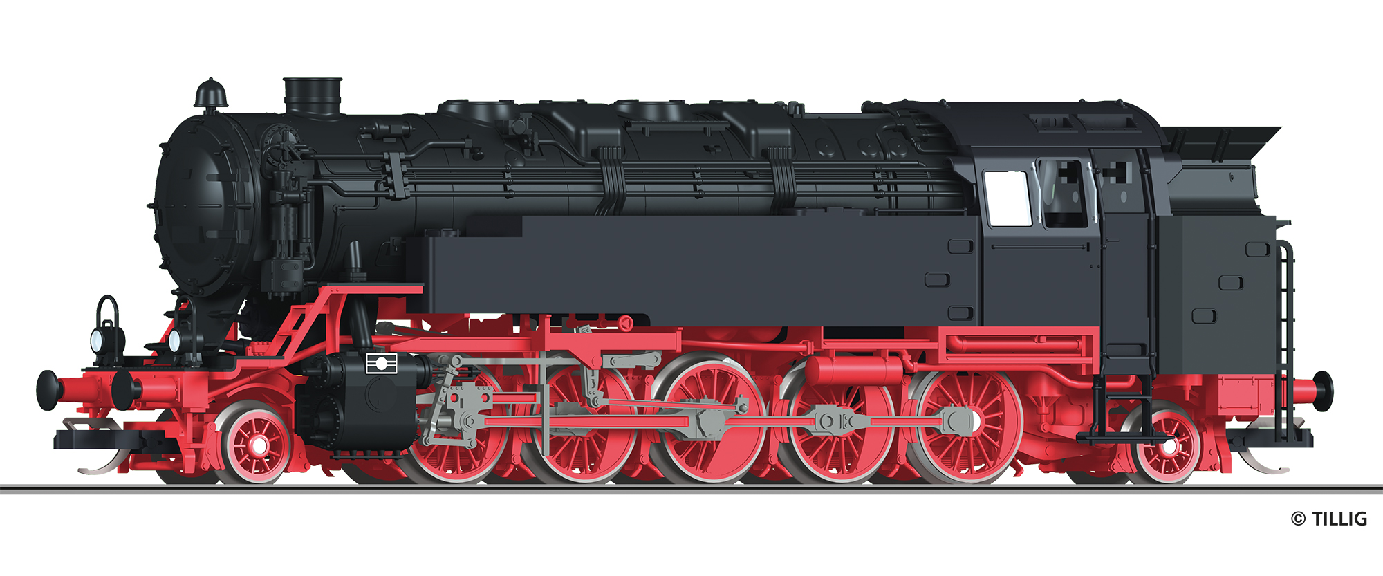 02192 Dampflok BR 84 der DR