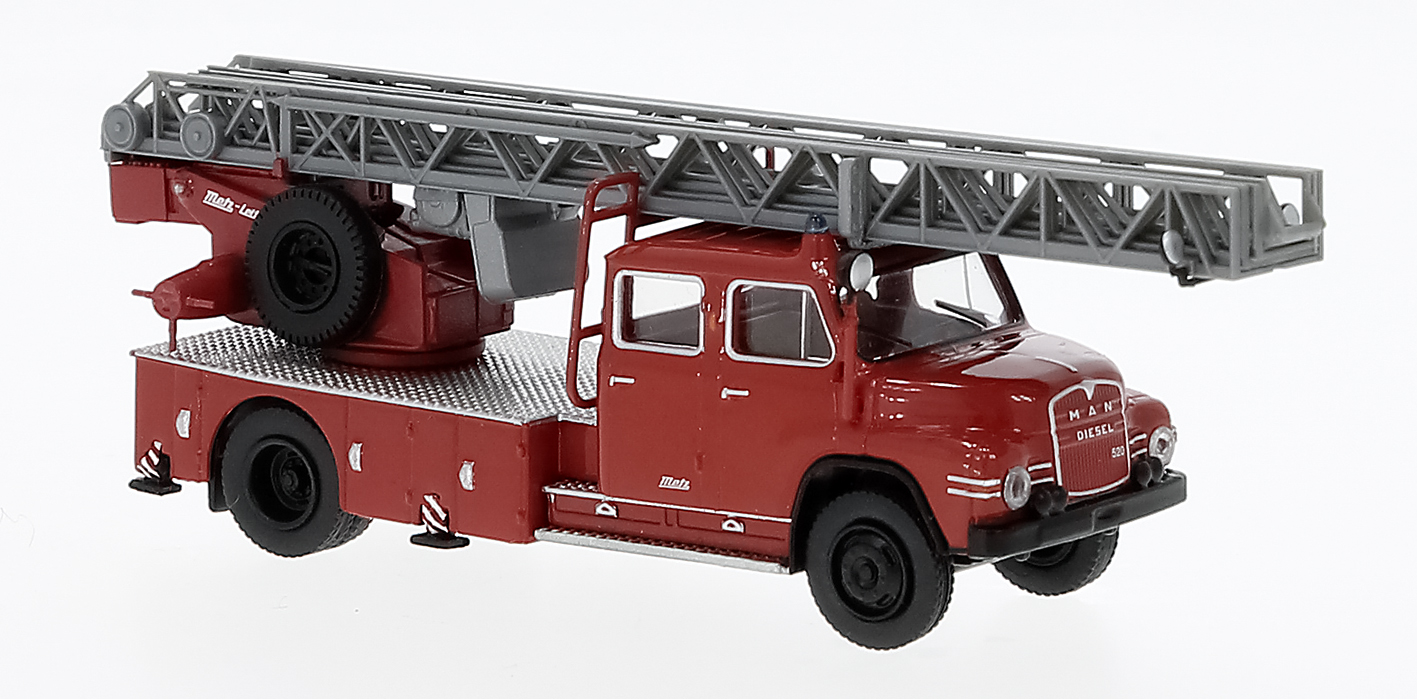 45160 MAN 520H DLK30 rot/schwarze Kotflügel