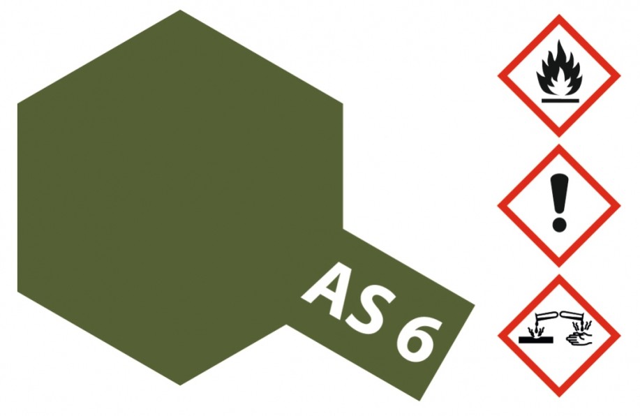 86506 AS06 - Spray olive drab matt 100 ml